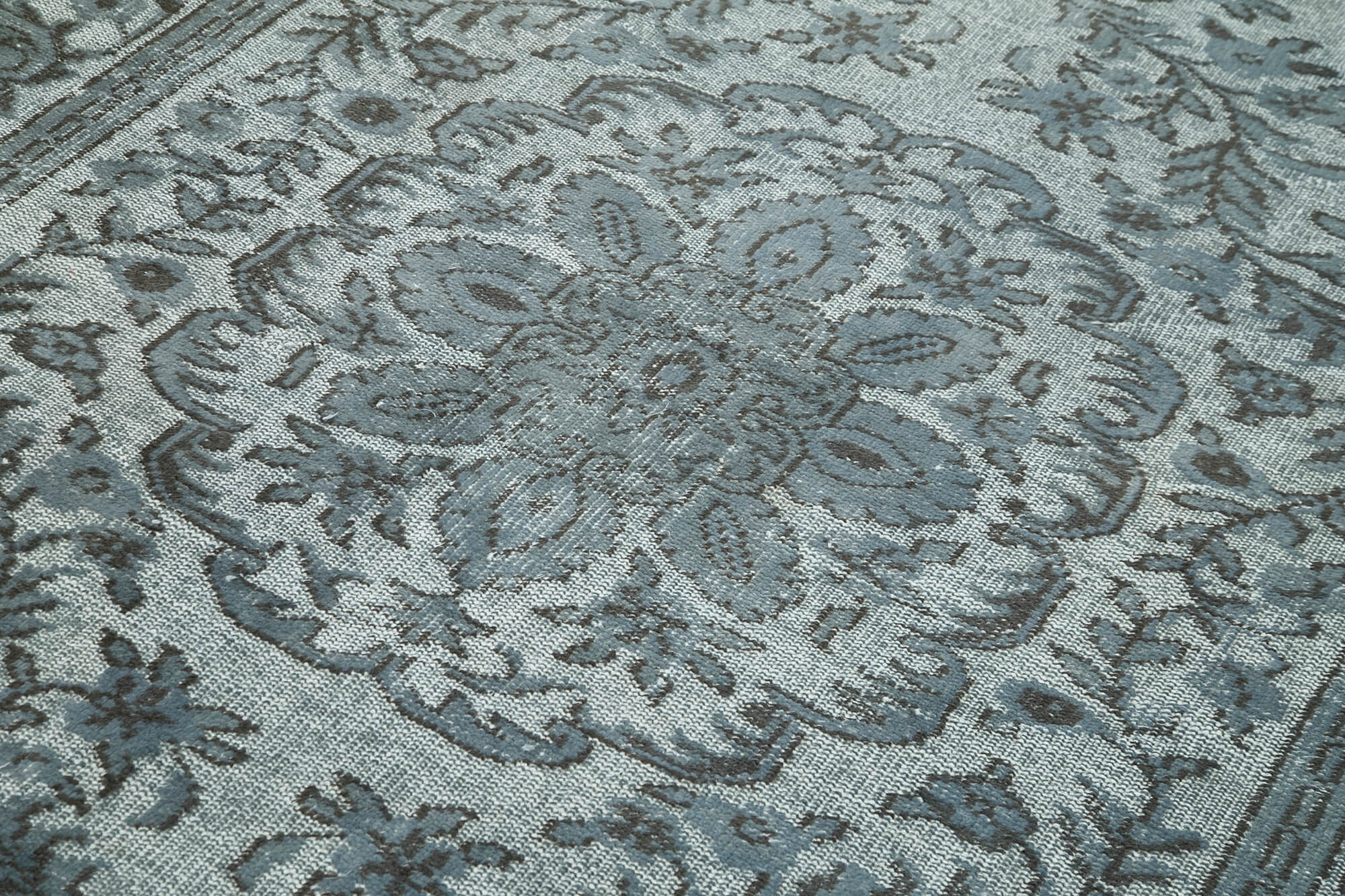 Vintage Handmade Area Rug - Oyma Cotton Wool Carpet 5'11''x9'6'' | Turkish Eskime Style