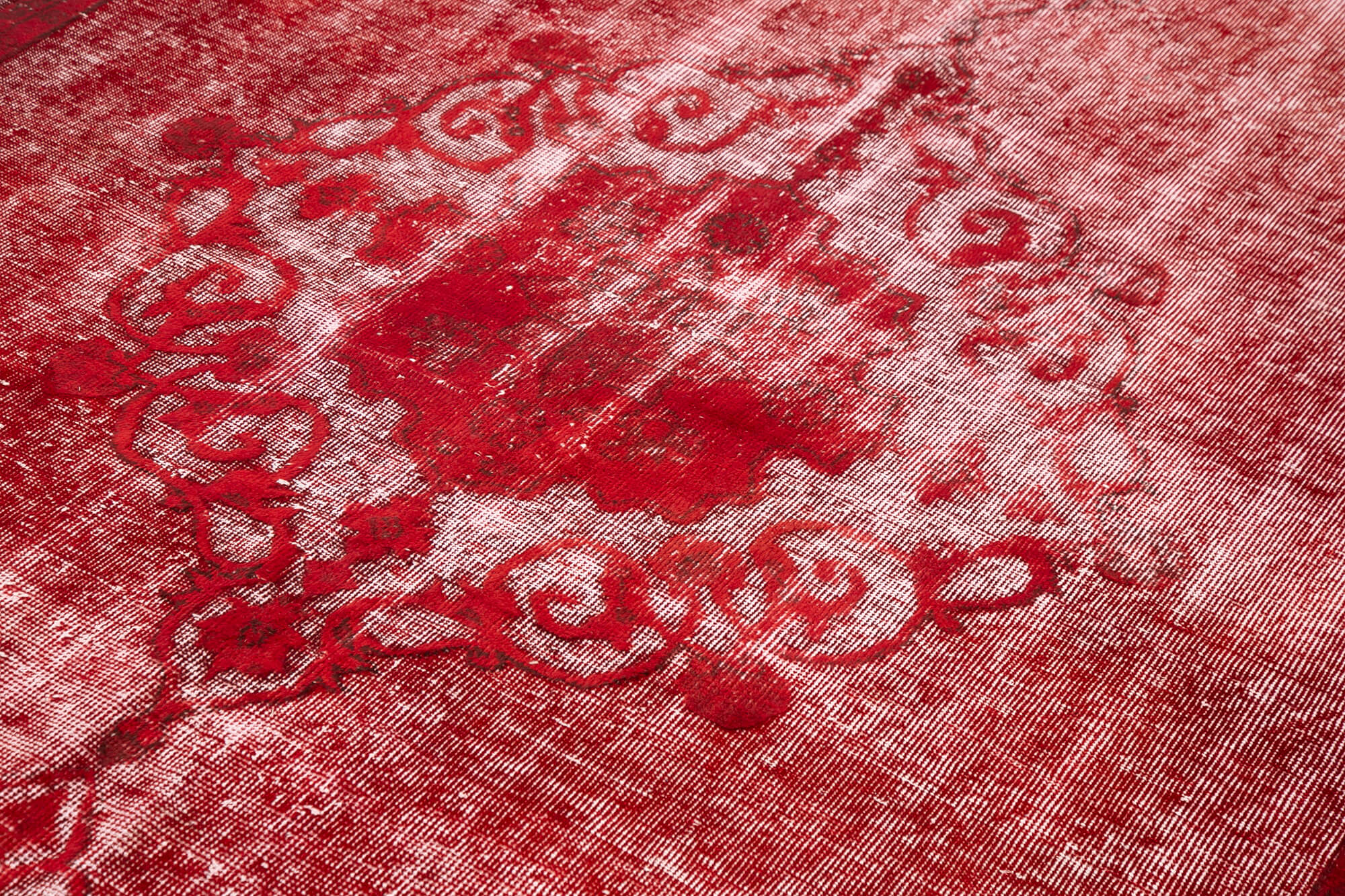 Vintage Wool Area Rug | Turkish Hand Knotted Carpet with Soft Wool Texture 6x10