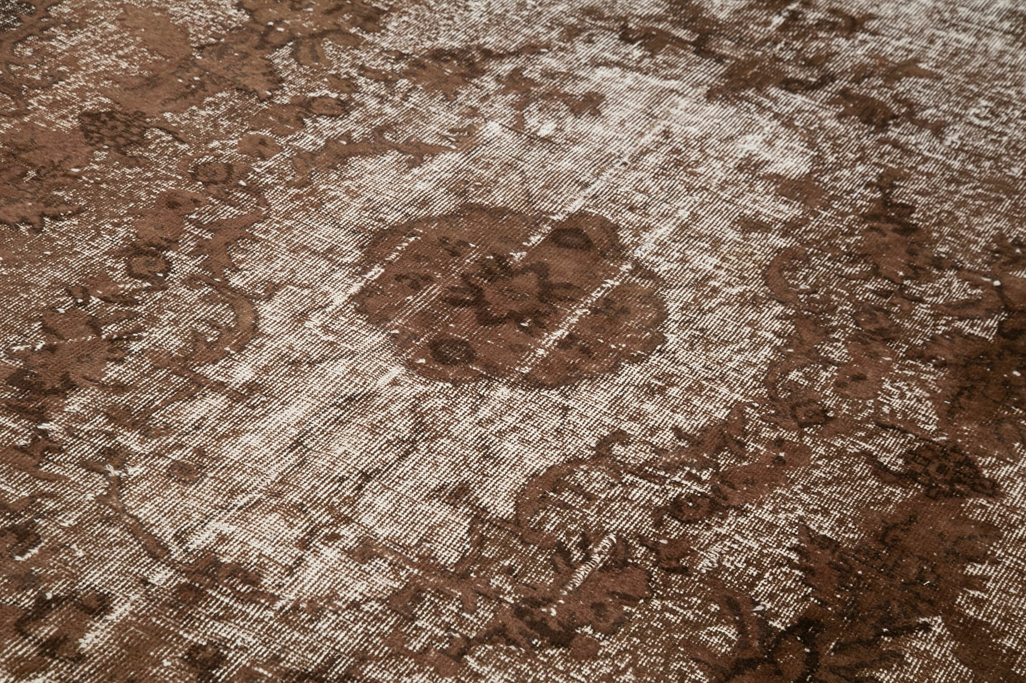 Vintage Handmade Area Rug | Durable Wool Carpet, Hand Knotted Cotton Wool Rug for Living Room