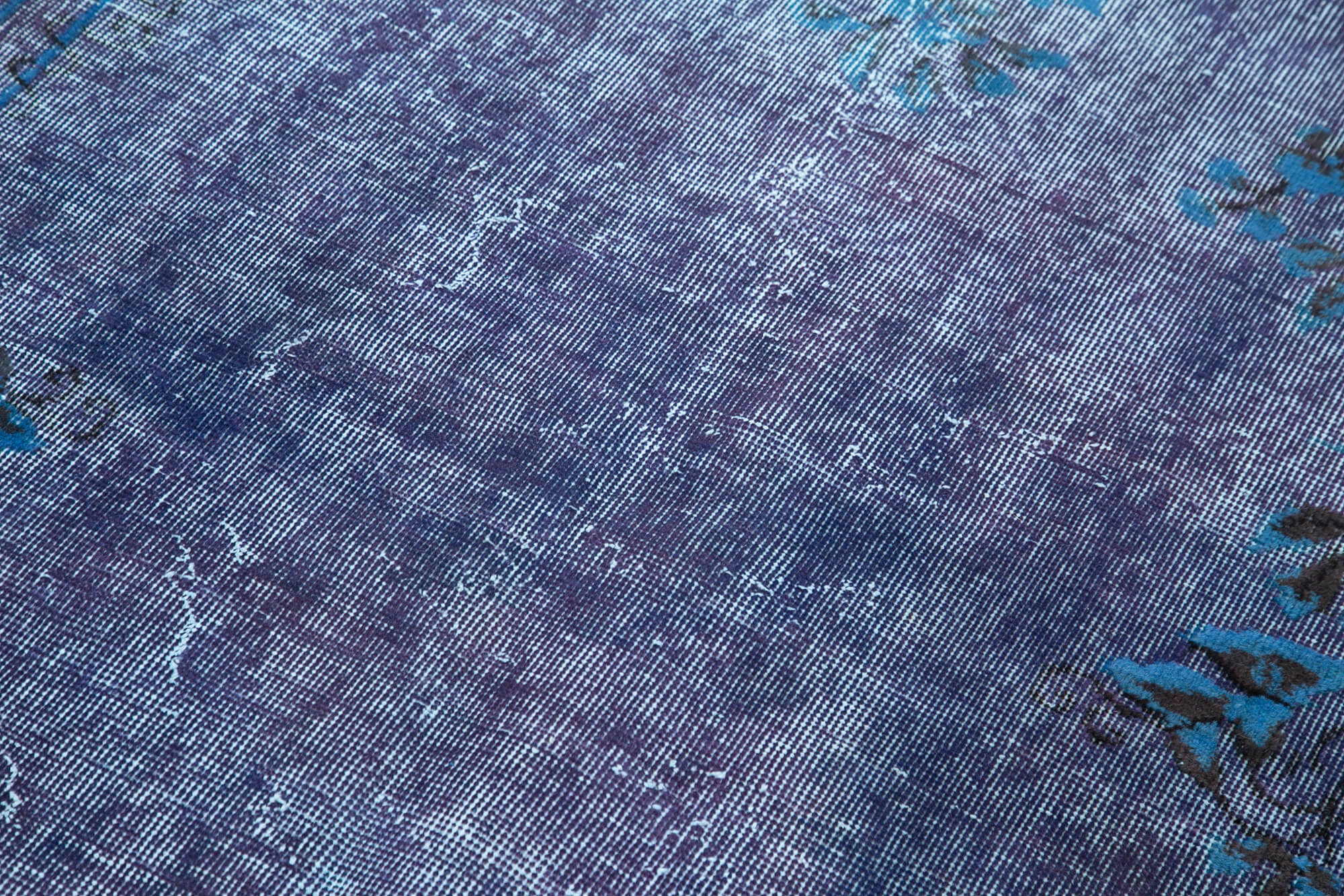 Vintage Wool Area Rug - Handmade Cotton Rug, Turkish Vintage Carpet 3'8''x6'3''