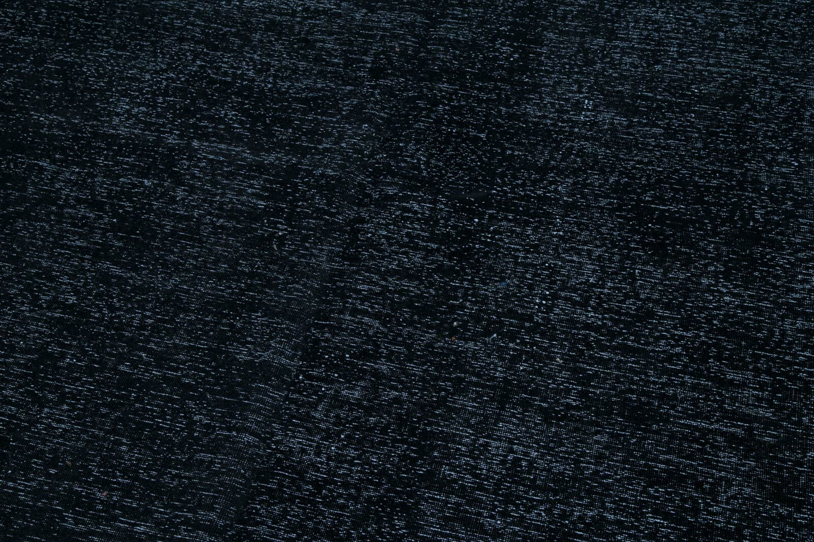 Handmade Area Rug – Persian Black Wool Cotton Vintage Hand Knotted Carpet 9'6"x14'0"