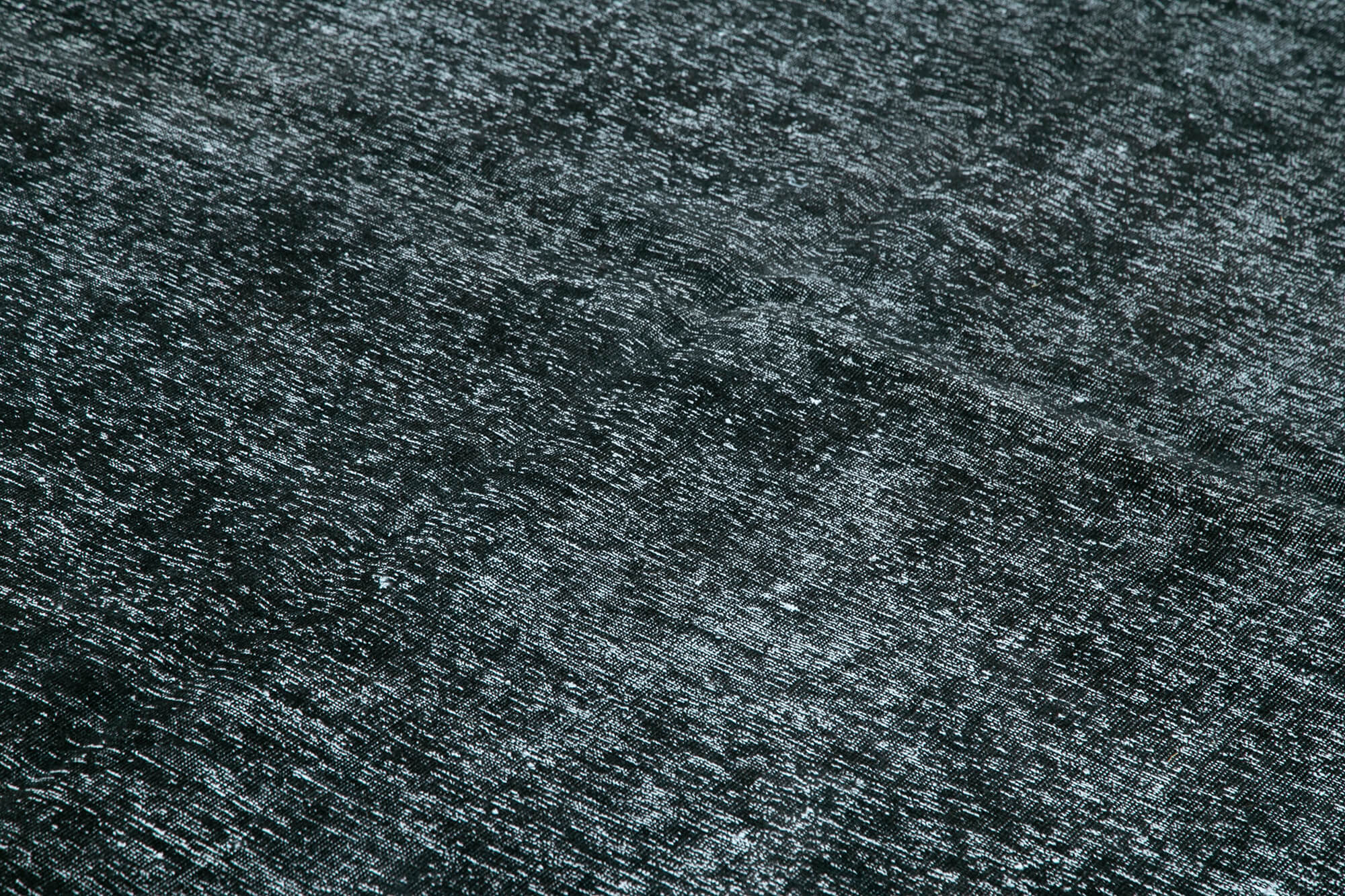Handmade Area Rug - Persian Black Classic Cotton Wool 9'5''x12'10'' Durable Vintage