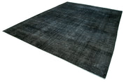 Handmade Wool Area Rug | Persian Classic Cotton Rug 9'3''x12'5'' - Vintage Hand Woven Carpet