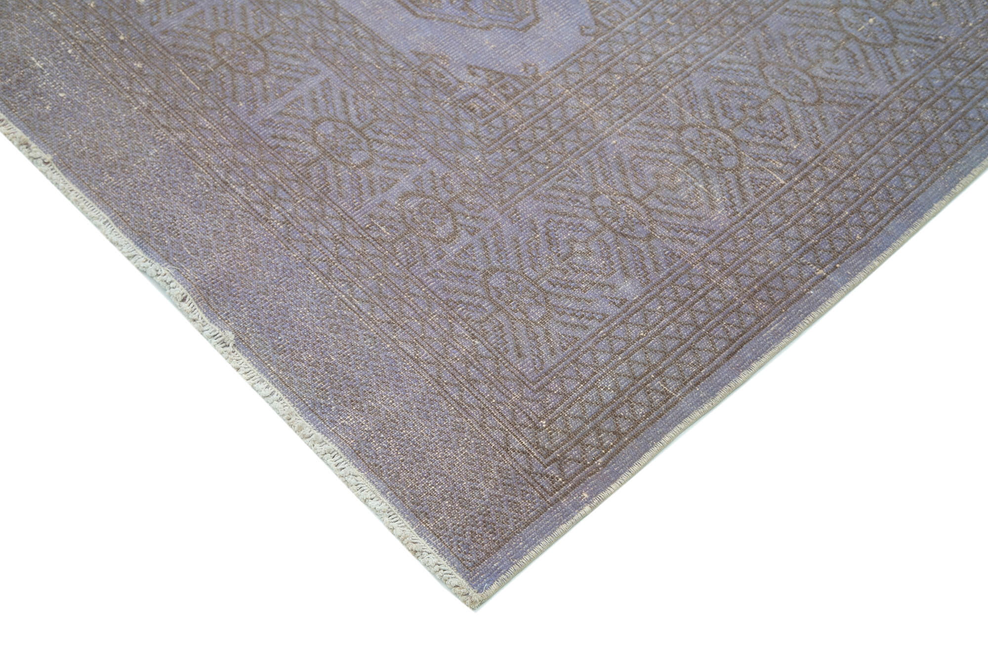 Persian Grey Classic Cotton Wool Handmade Area Rug 9'7'' x 12'3''