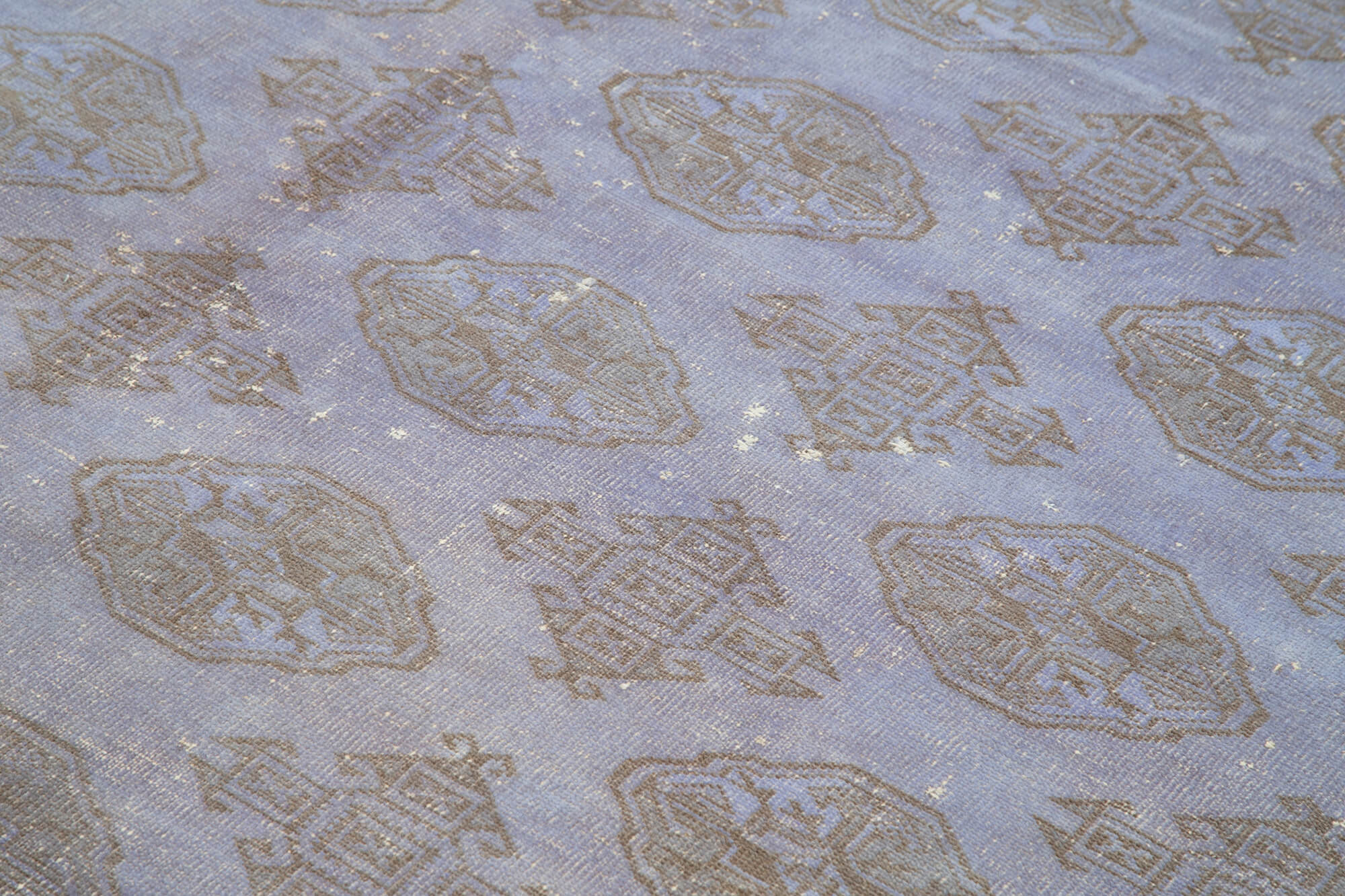 Persian Grey Classic Cotton Wool Handmade Area Rug 9'7'' x 12'3''