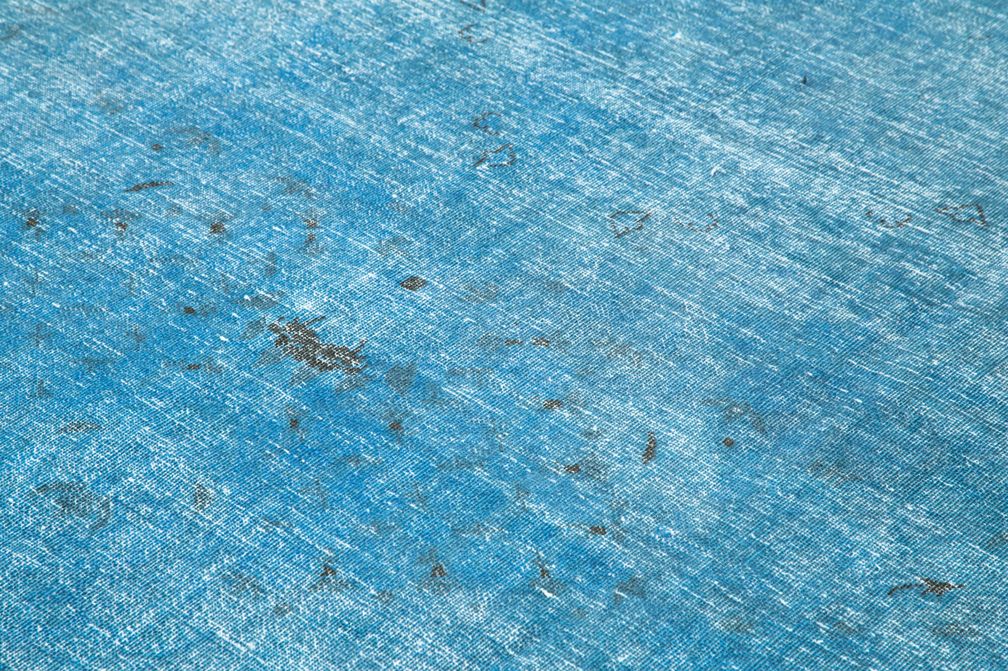 Handmade Persian Area Rug – Classic Blue Rug Cotton Wool, Traditional Hand Knotted Carpet 9'6"x12'7"