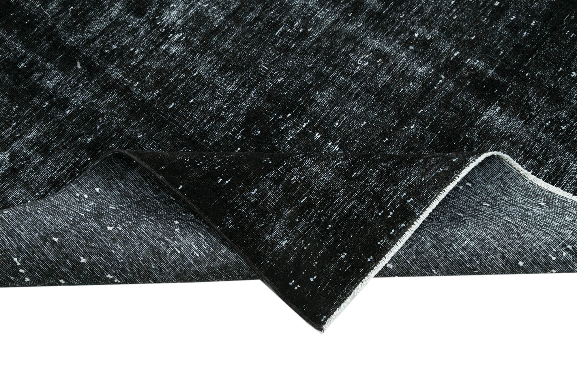 Handmade Wool Area Rug – Persian Classic Cotton Wool Blend 9'6''x13'3'' Black