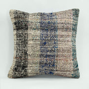 Wool Decorative Pillowcase – Grey Wool Cushion With Zipper Pillow Cover 1'8'' x 1'8''