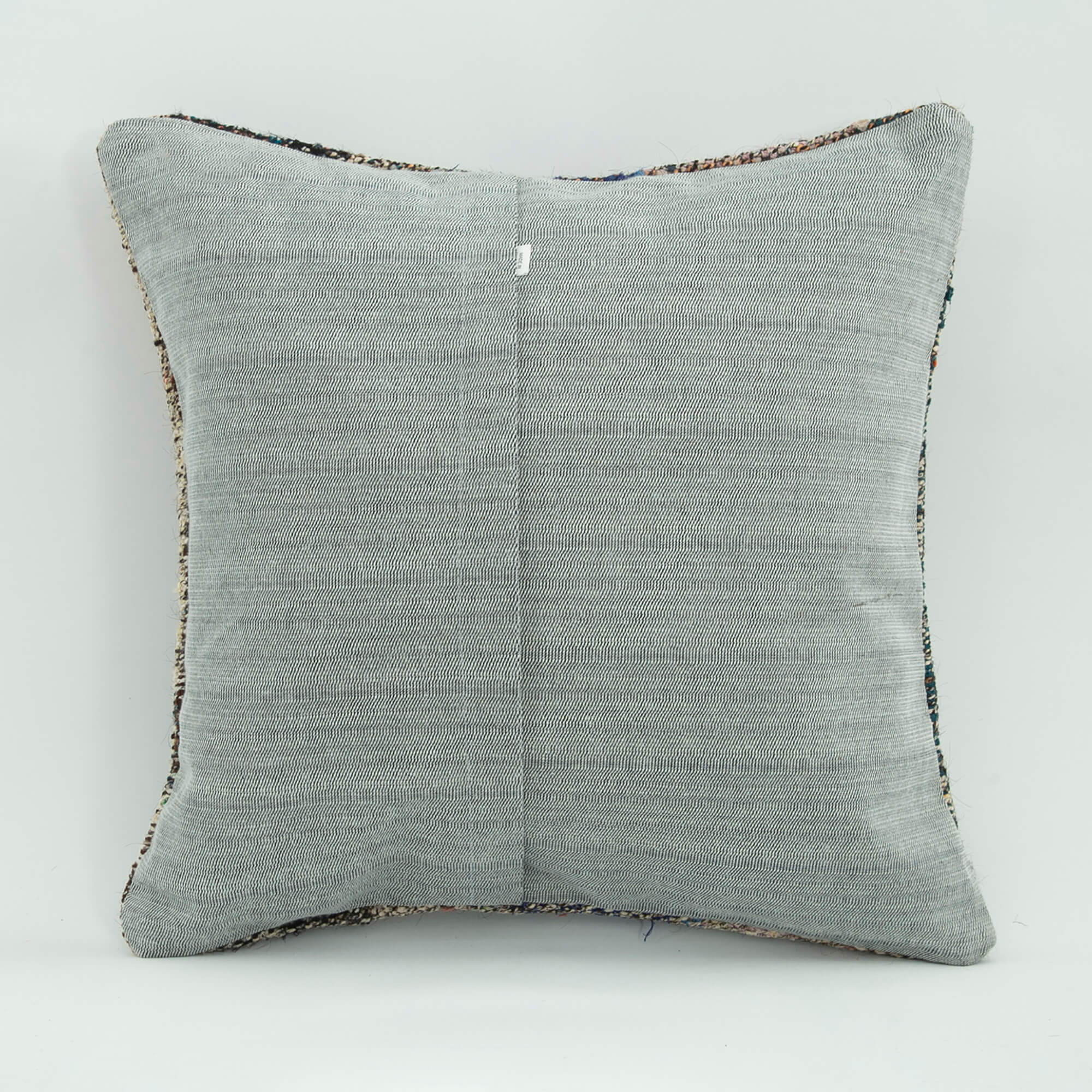 Wool Decorative Pillowcase – Grey Wool Cushion With Zipper Pillow Cover 1'8'' x 1'8''