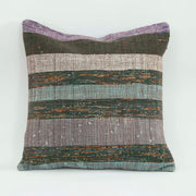 Ethnic Wool Pillowcase - Handmade Brown Wool Decorative Pillow Cover 1.8x1.8 ft