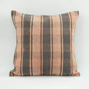Ethnic Wool Pillowcase - Handmade Pink Decorative Pillow Cover 18x18 Inches