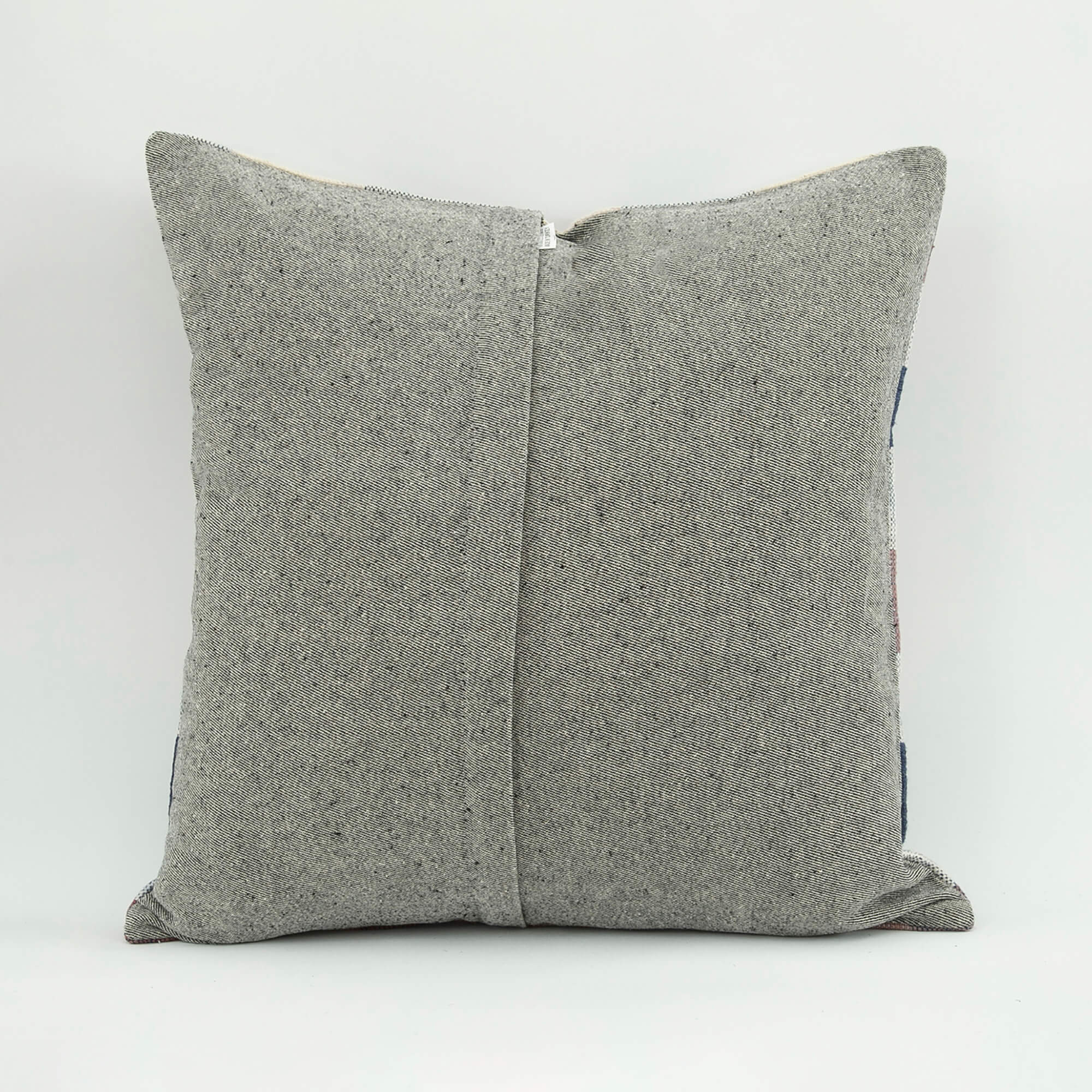 Wool Decorative Pillow Case - Beige Ethnic Cushion Cover 18x18 Zippered