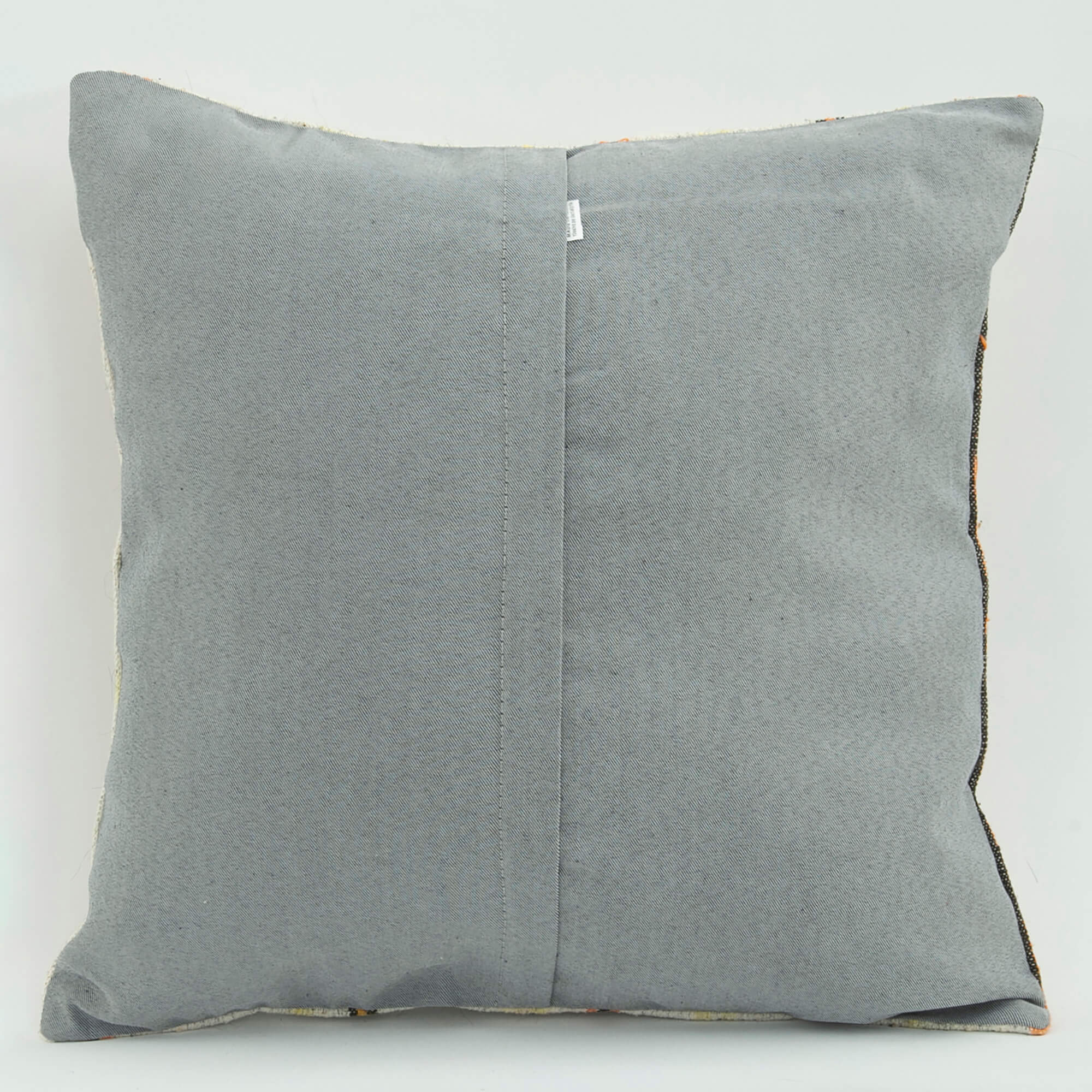 Wool Decorative Pillow Emel Beige Ethnic Cushion Cover With Zipper 18x18