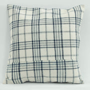 Wool Decorative Pillow | Emel White Ethnic Pillow Case 18x18 Zipper Cover