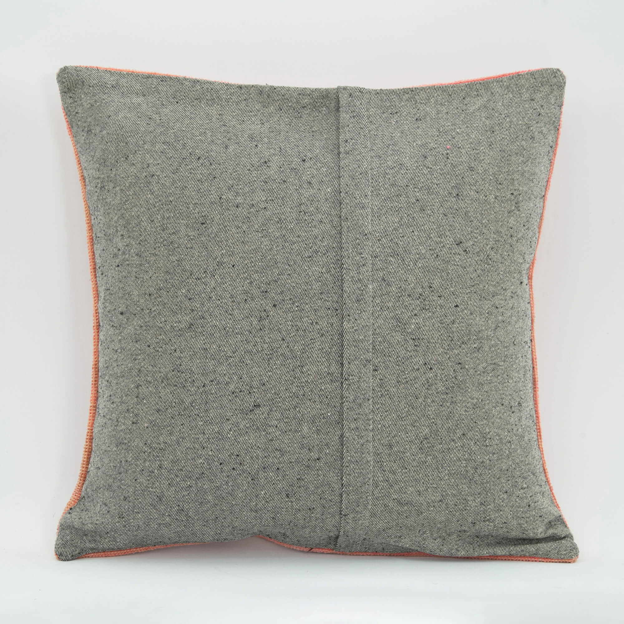 Wool Decorative Pillow – Emel Pink Ethnic Pillow Case 18x18 Zipper Cover