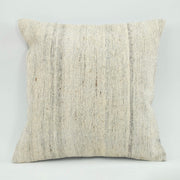 Emel Beige Ethnic Wool Decorative Pillow Case 1'8'' x 1'8''
