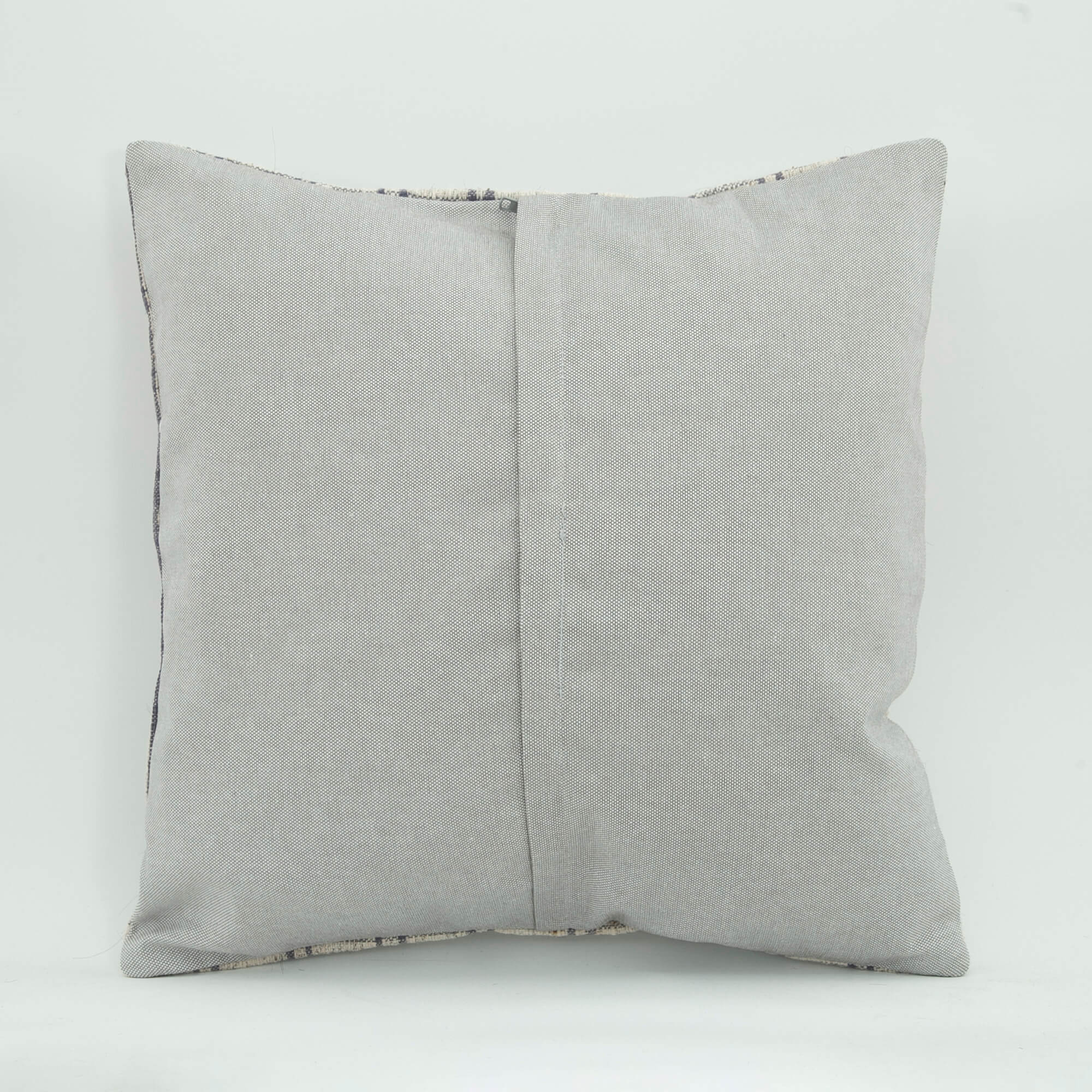 Wool Decorative Pillow Case – Beige Ethnic Handmade Zipper Cushion Cover