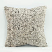 Wool Decorative Pillow Case – Beige Ethnic Cushion Cover With Zipper 18x18
