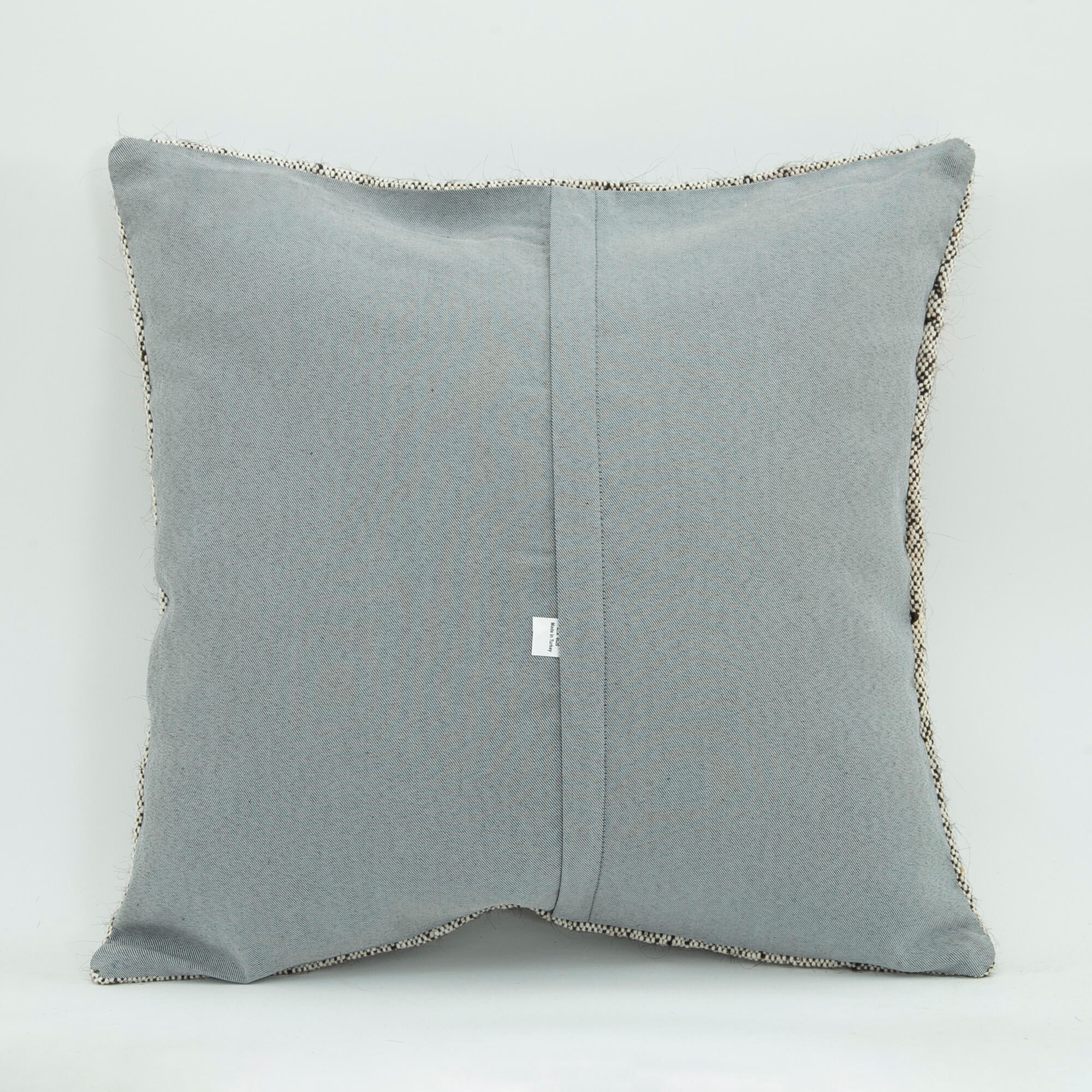 Wool Decorative Pillow Case – Beige Ethnic Cushion Cover With Zipper 18x18