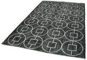 Handmade Wool Area Rug – Traditional Hand Knotted Rug with Geometric Cotton Wool Blend, Artisan Crafted Floor Covering