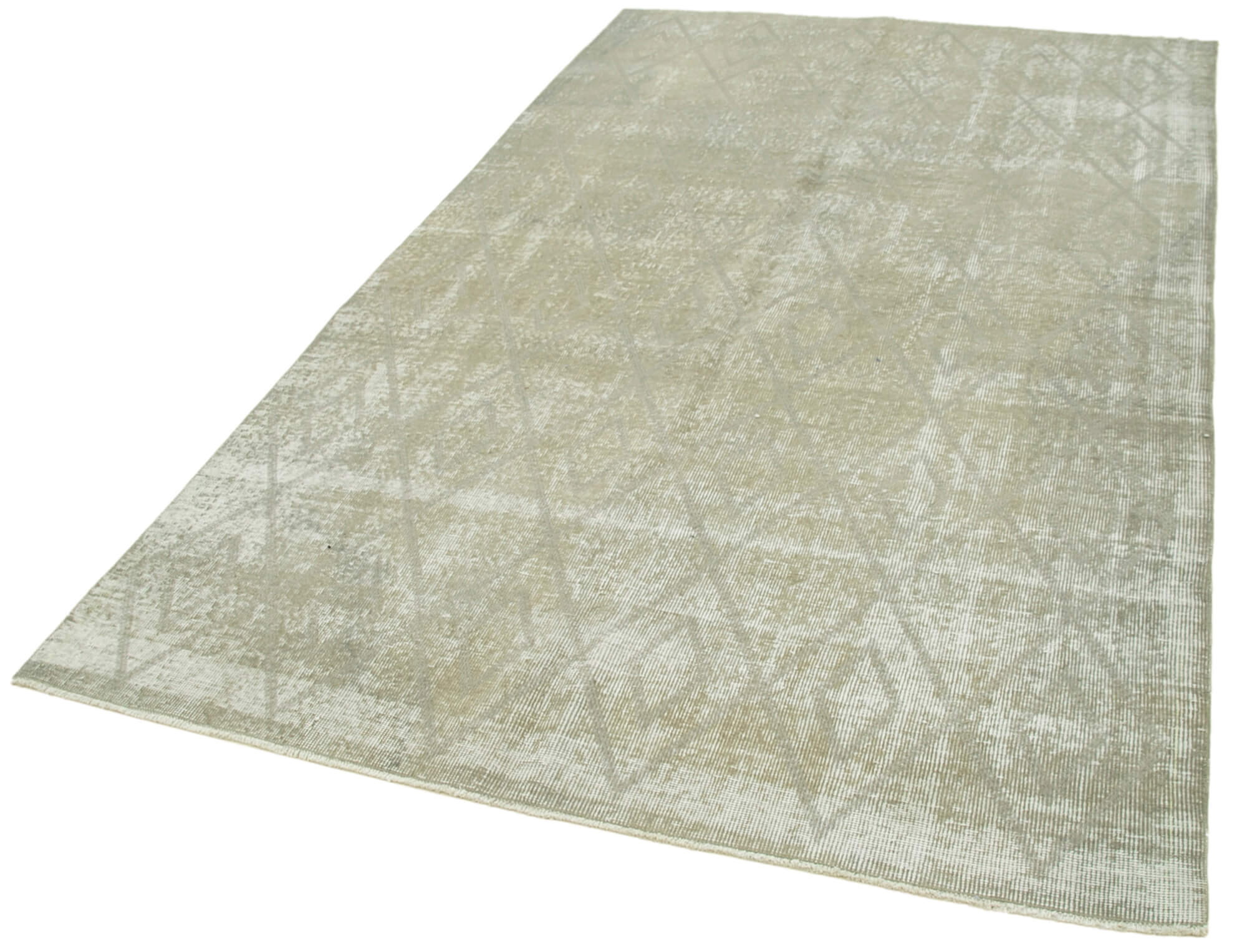 Handmade Geometric Rug | Turkish Wool Rug Cotton Wool Vintage Hand Knotted Carpet