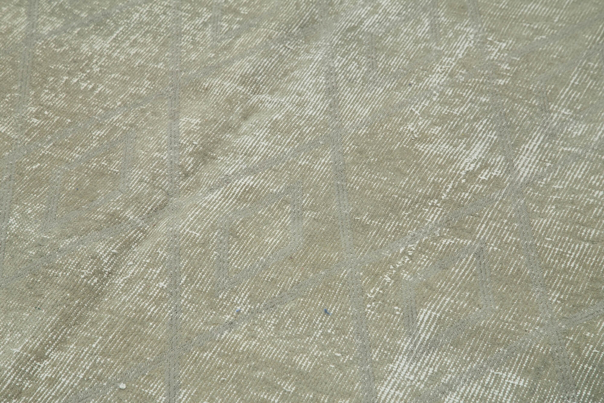 Handmade Geometric Rug | Turkish Wool Rug Cotton Wool Vintage Hand Knotted Carpet