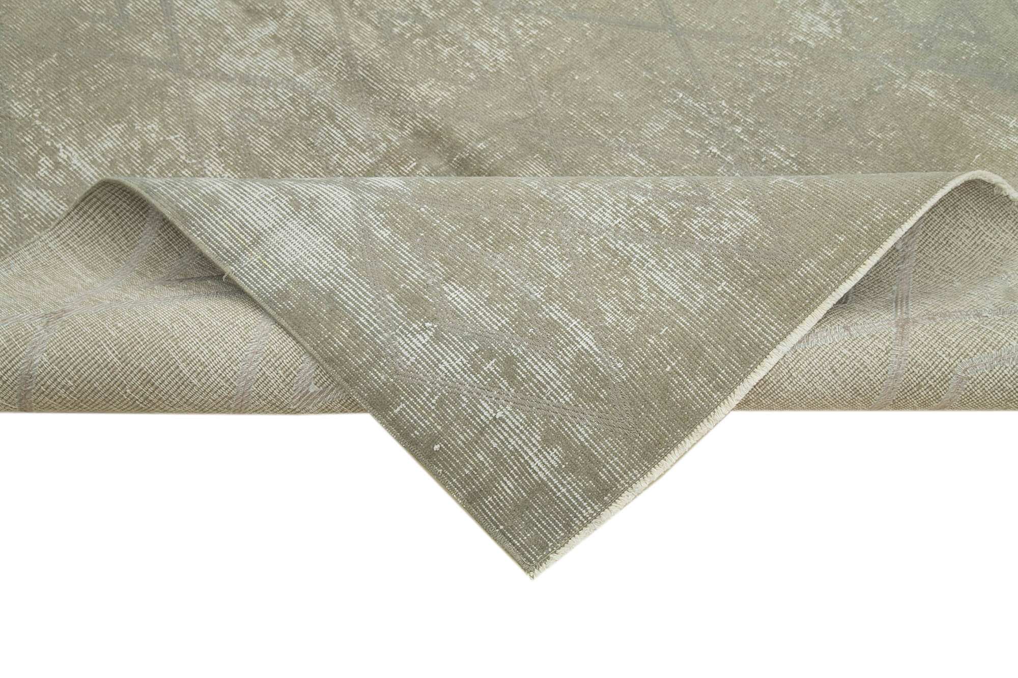 Handmade Geometric Rug | Turkish Wool Rug Cotton Wool Vintage Hand Knotted Carpet