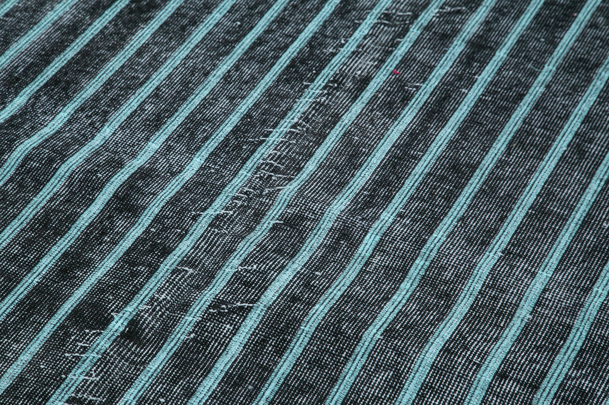 Handmade Geometric Rug | Vintage Turkish Carpet 5'4''x8'7'' Cotton Wool