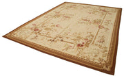 Handmade Wool Area Rug | Classic Floral Design, Turkish Hand Knotted, Cotton Wool Carpet Blend