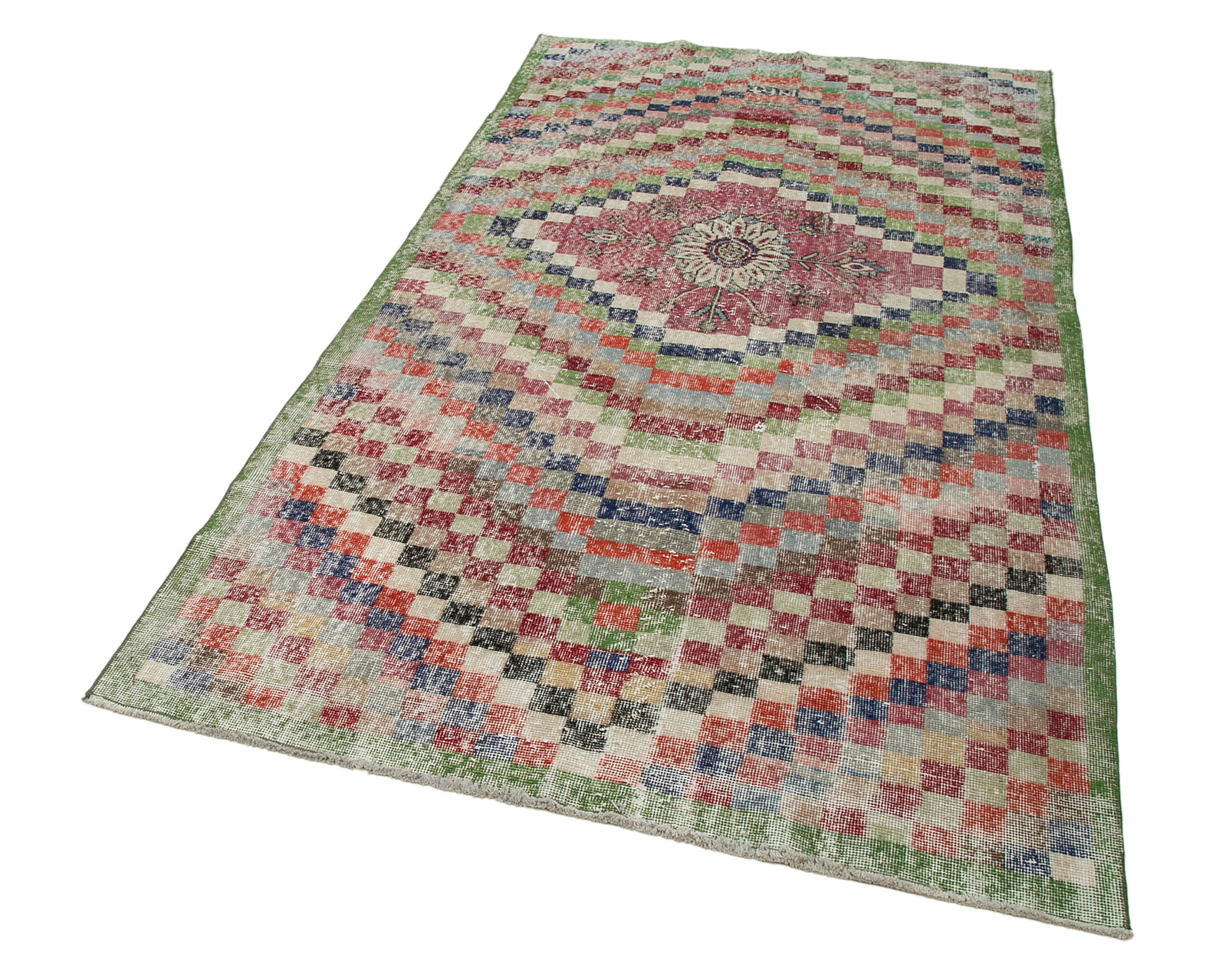 Handmade Cotton Wool Rug | Turkish Kilim Carpet – Soft Texture Carpet 4'8''x9'1''