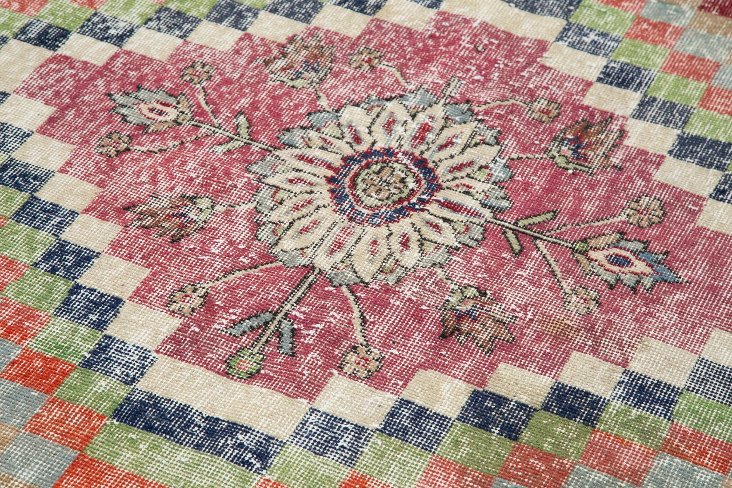 Handmade Cotton Wool Rug | Turkish Kilim Carpet – Soft Texture Carpet 4'8''x9'1''