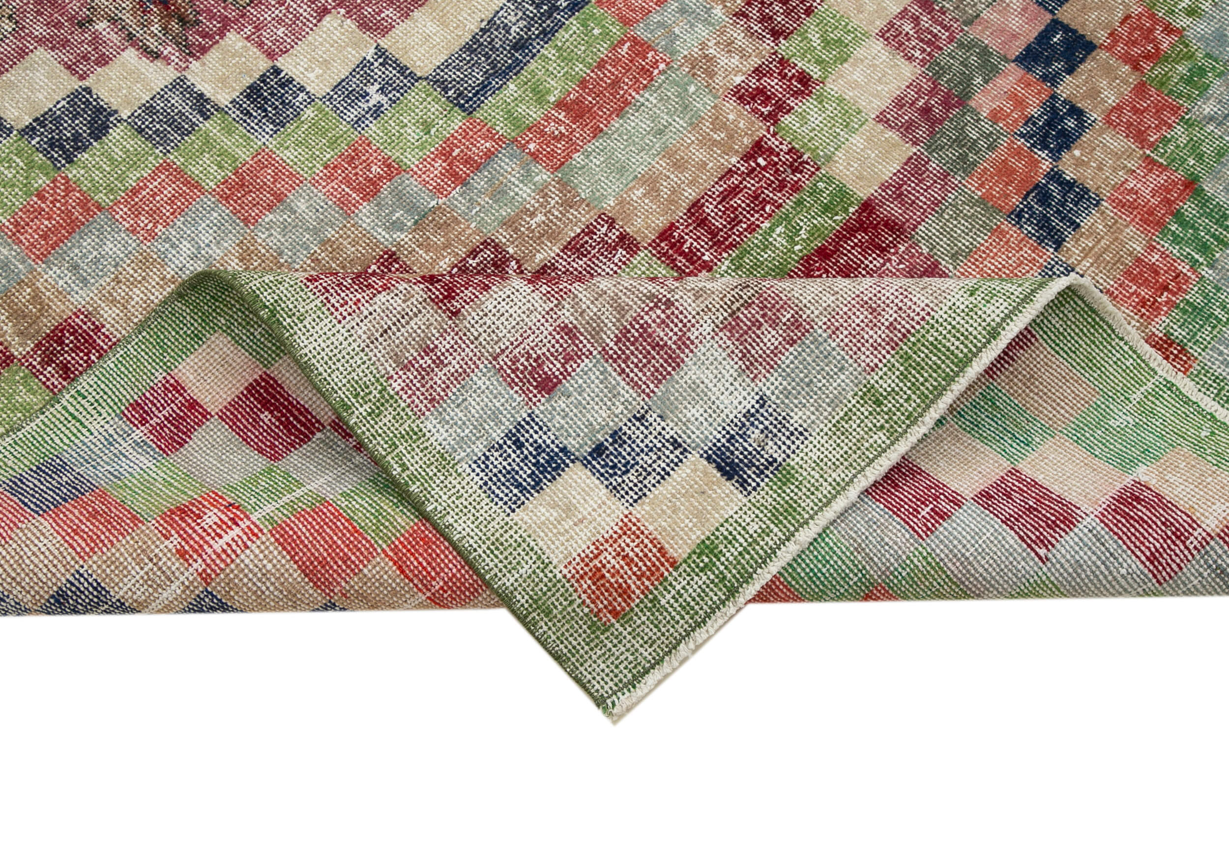 Handmade Cotton Wool Rug | Turkish Kilim Carpet – Soft Texture Carpet 4'8''x9'1''