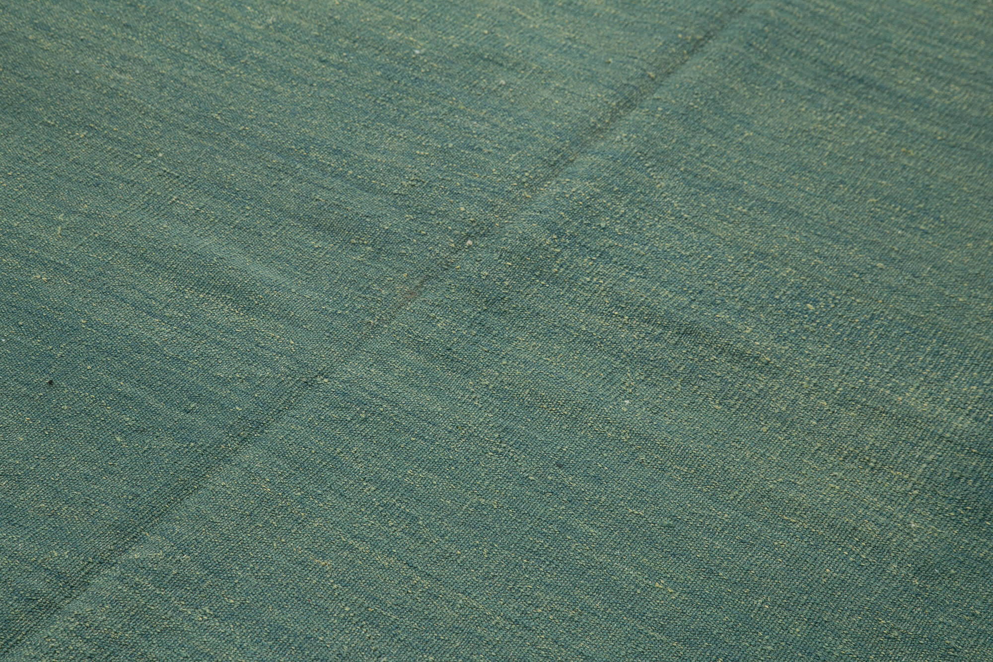 Handmade Wool Area Rug – Zollanvari Turquoise Modern Wool Rug 7'3''x9'7''