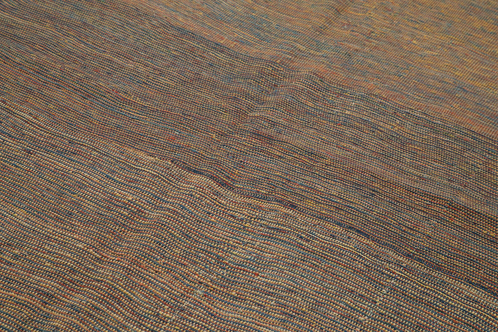 Handmade Wool Area Rug - Brown Modern Wool Rug, Durable Hand Knotted Carpet 6'4''x10'
