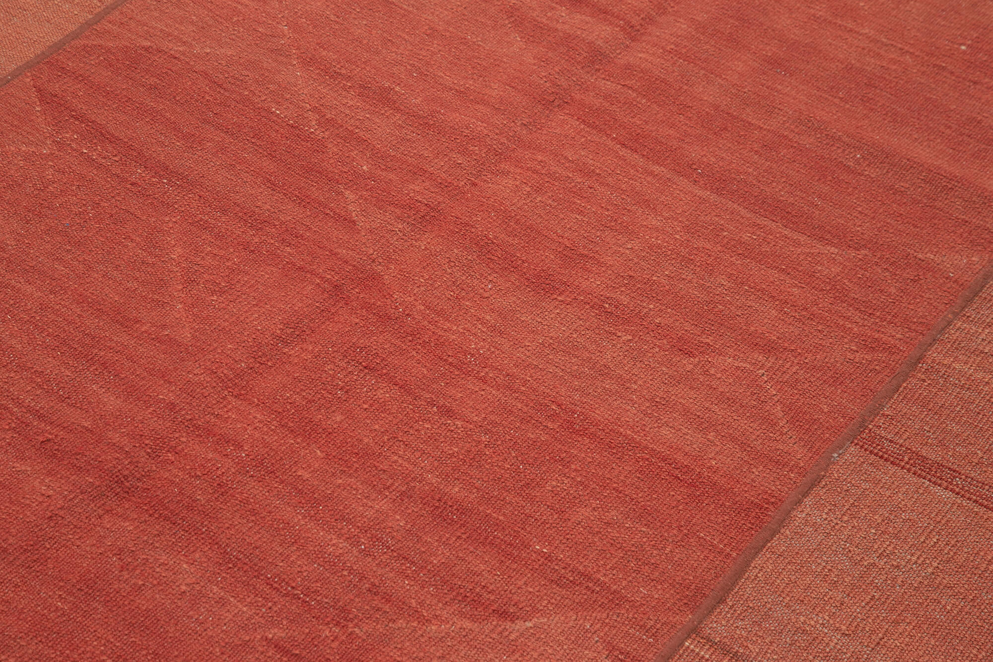 Handmade Wool Area Rug - Zollanvari Red Modern Wool Rug 7'6''x9'0'' | Agacan Rugs