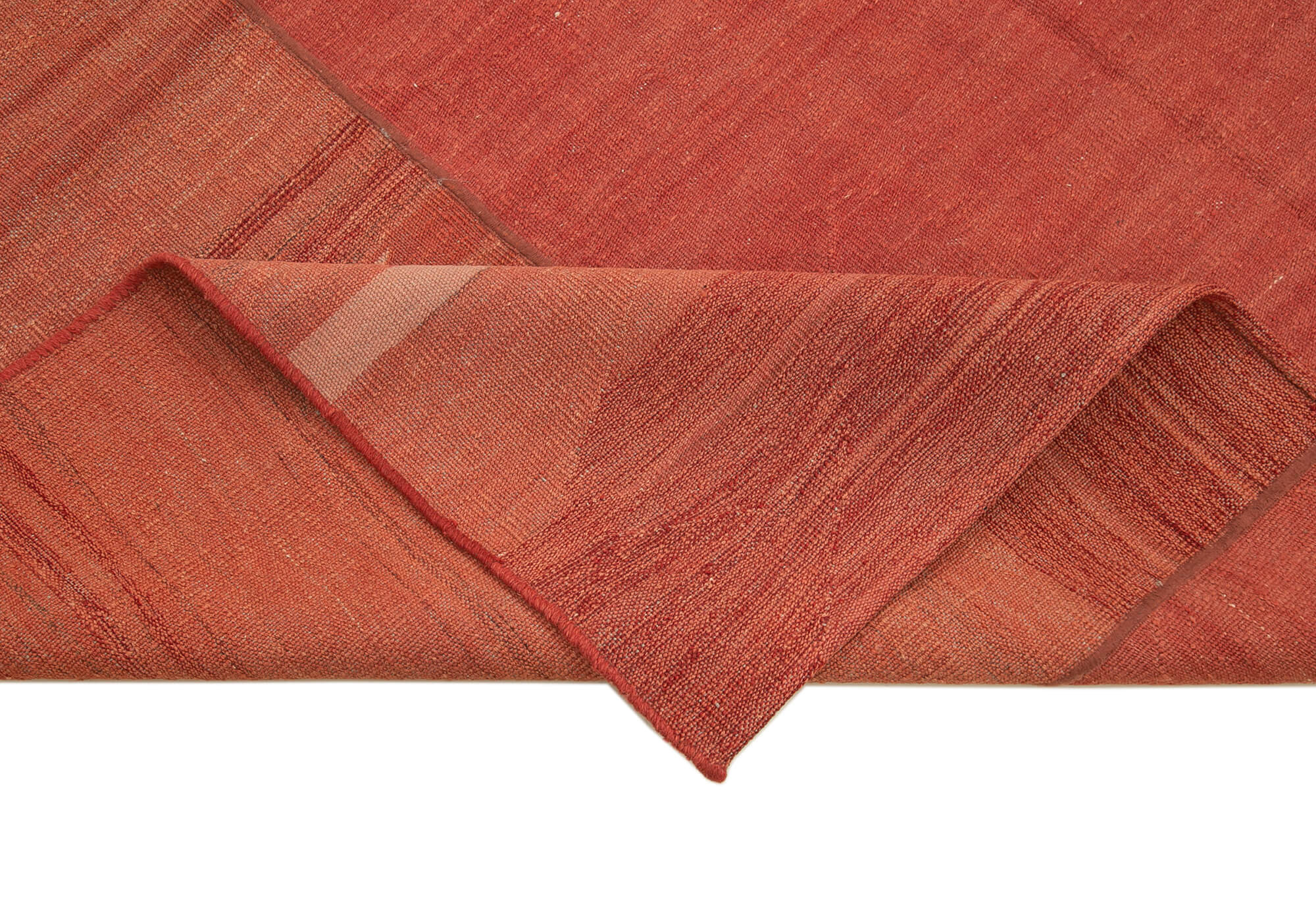 Handmade Wool Area Rug - Zollanvari Red Modern Wool Rug 7'6''x9'0'' | Agacan Rugs