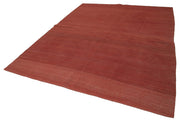 Handmade Wool Area Rug | Turkish Hand Knotted Vintage Wool Carpet For Living Room