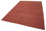 Handmade Wool Area Rug – Zollanvari Red Modern Wool Rug 6x9 Living Room Carpet