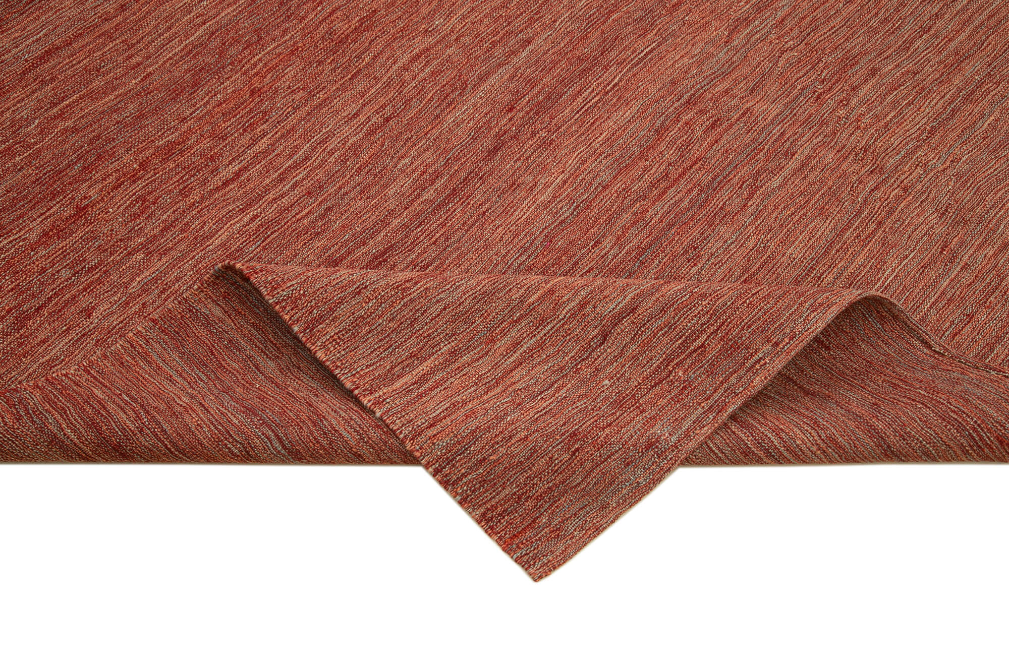 Handmade Wool Area Rug – Red Wool Carpet 7x9 Area Rug by Agacan Rugs