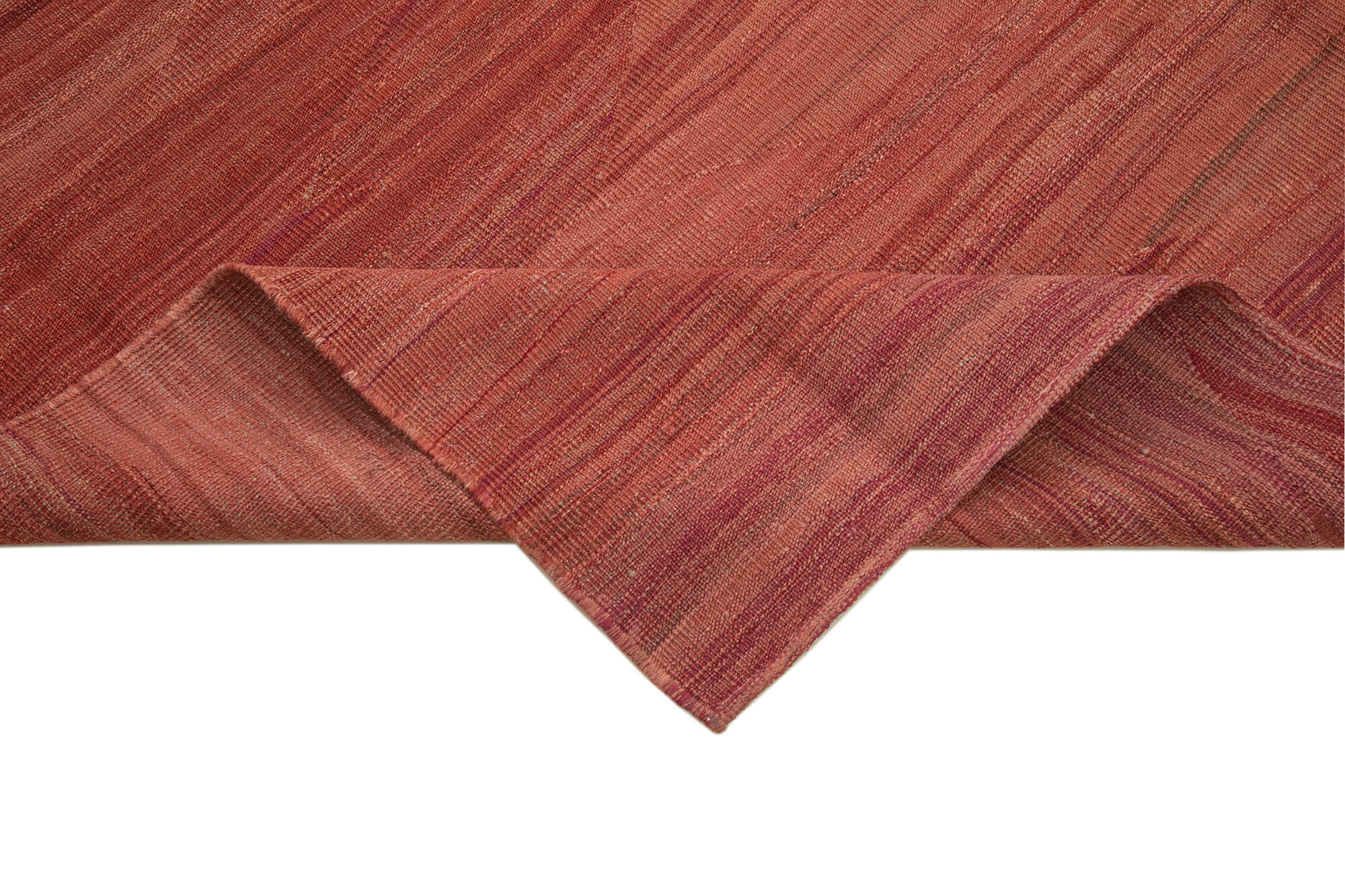 Handmade Wool Area Rug | Red Modern Wool Rug 8'0'' x 9'2'' - Agacan Zollanvari