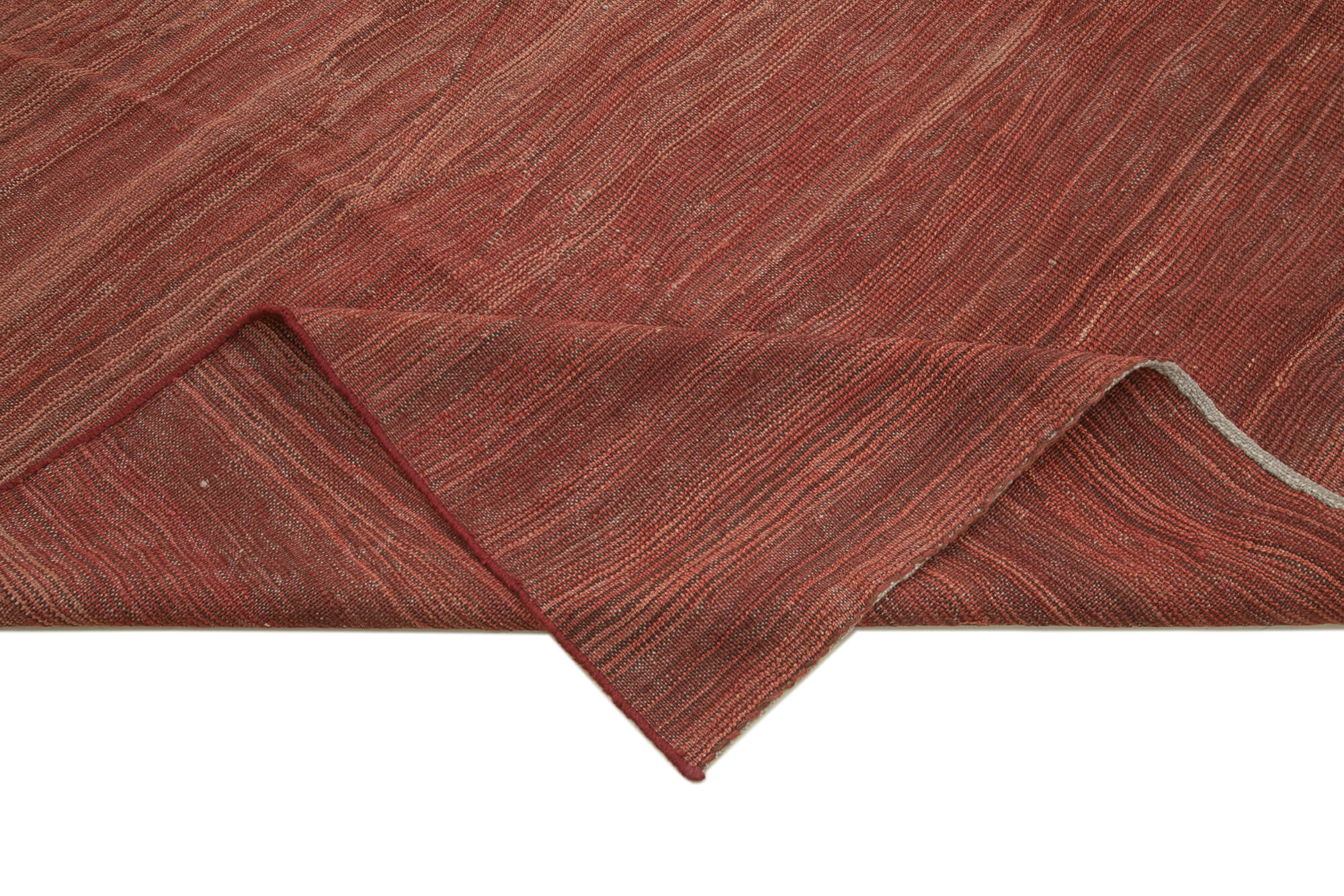 Handmade Wool Area Rug - Zollanvari Red Modern Wool Rug 9'1''x11'10'' by Agacan