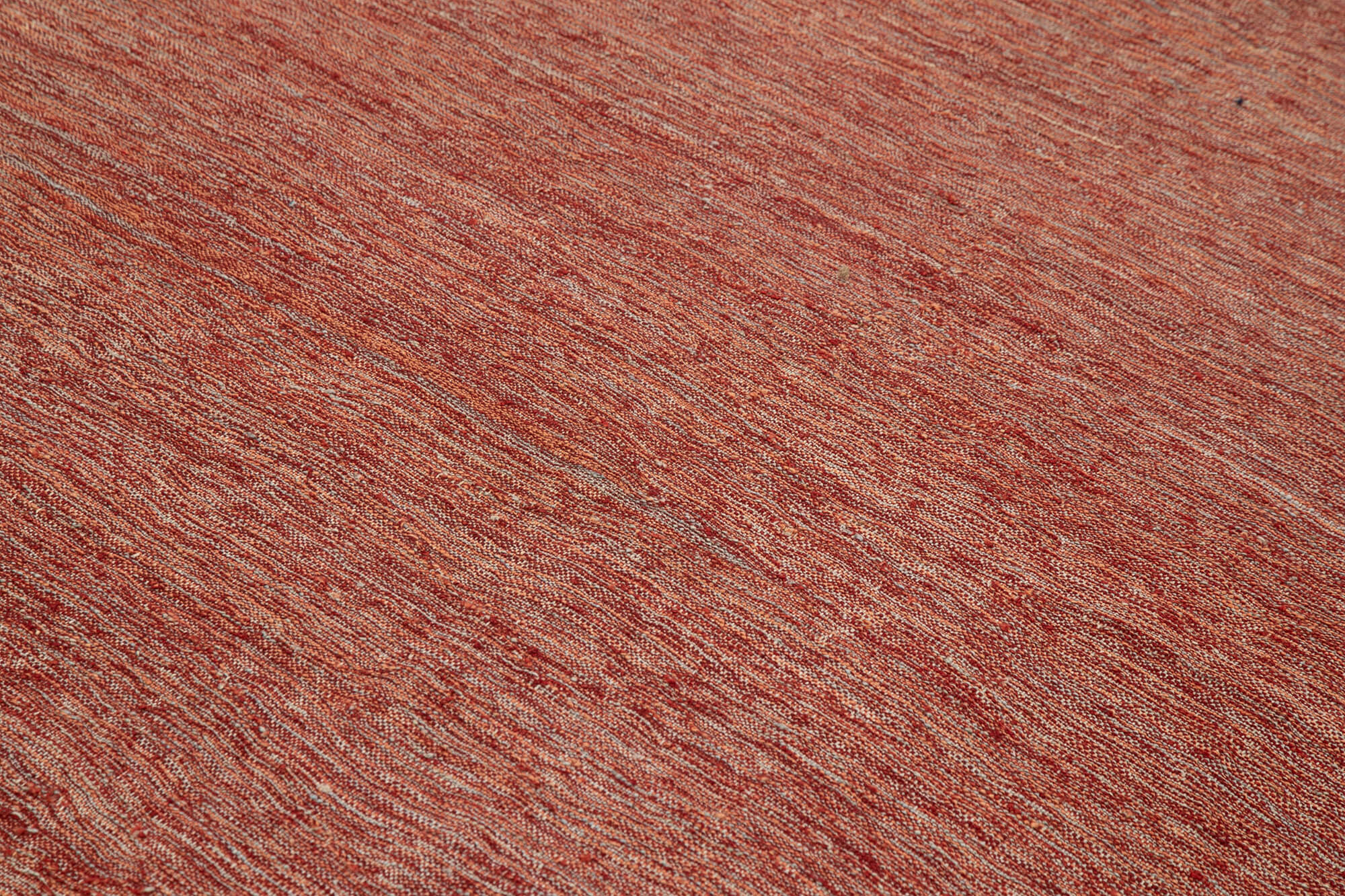 Handmade Wool Area Rug - Zollanvari Red Modern Wool Rug 8x10 with Cotton Backing