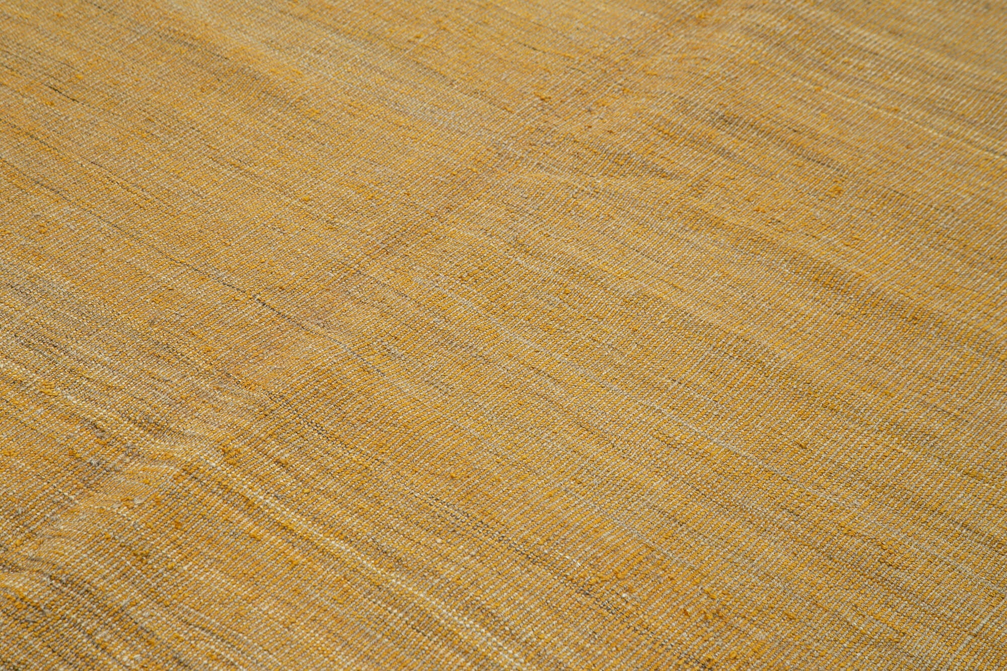 Handmade Wool Area Rug – Yellow Modern Wool Rug, Durable Handwoven Carpet 8'3" x 9'11"