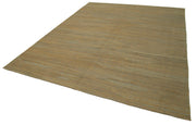 Handmade Wool Area Rug | Yellow Modern Wool Rug – Traditional Hand Knotted
