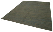 Handmade Wool Area Rug – Green Modern Wool Rug by Agacan, 8'5''x10'0''