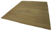 Handmade Wool Area Rug | Zollanvari Brown Durable Handwoven Rug 8'2'' x 9'8''