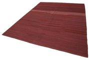 Handmade Wool Area Rug – Zollanvari Red Modern Wool Rug 7'7''x9'7'' by Agacan