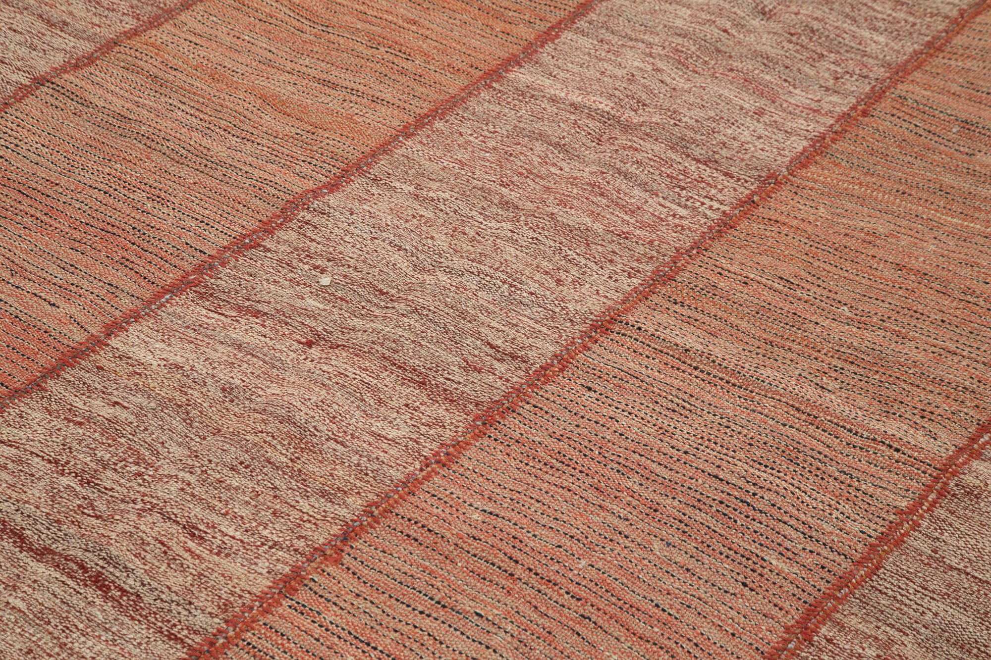 Handmade Wool Area Rug – Red Modern Style Rug 8x9 Feet by Agacan