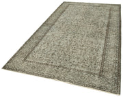 Vintage Wool Area Rug | Hand Knotted Wool Carpet, Soft Vintage Rug 5'4''x9'6''
