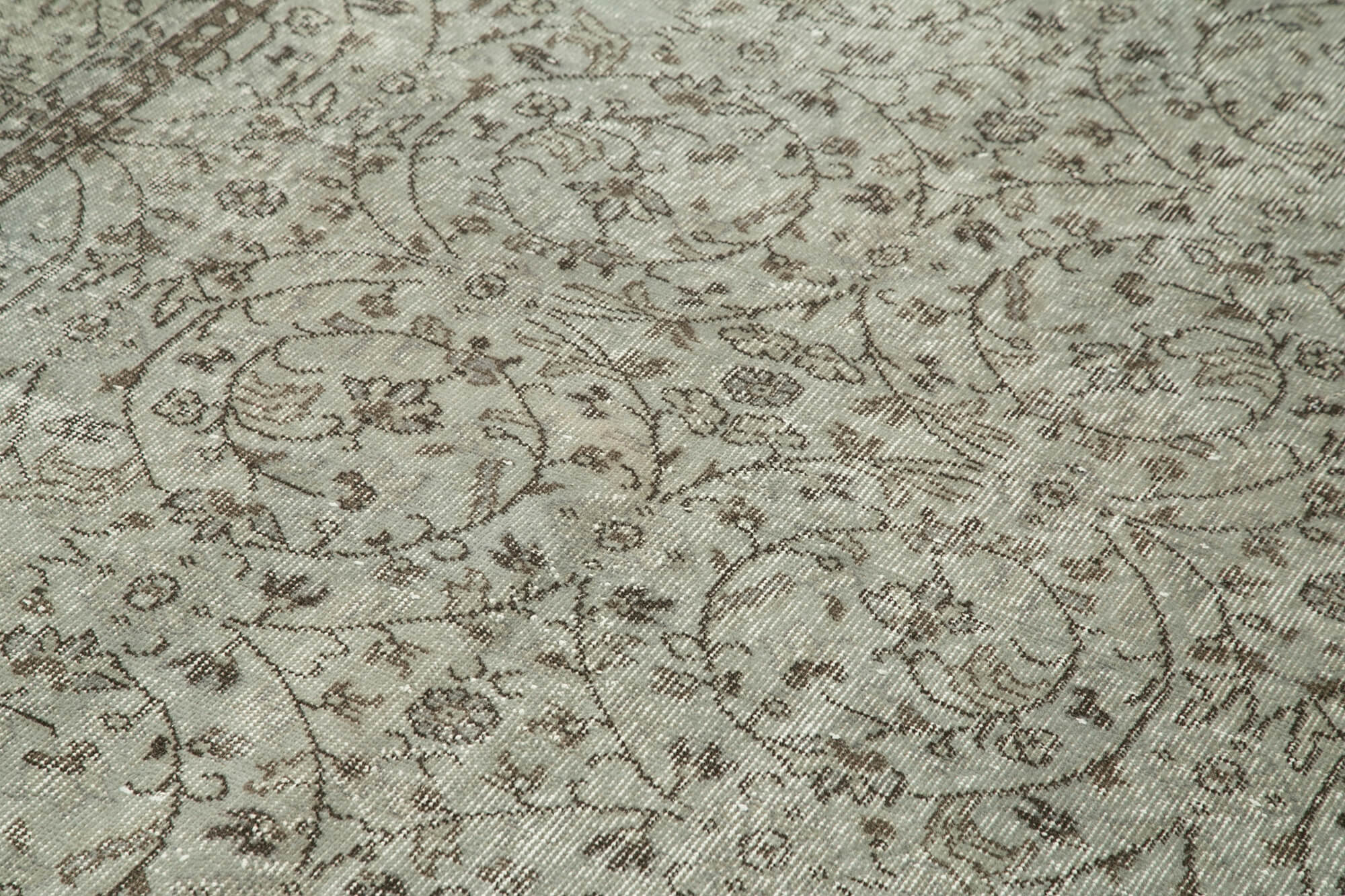 Vintage Wool Area Rug | Hand Knotted Wool Carpet, Soft Vintage Rug 5'4''x9'6''
